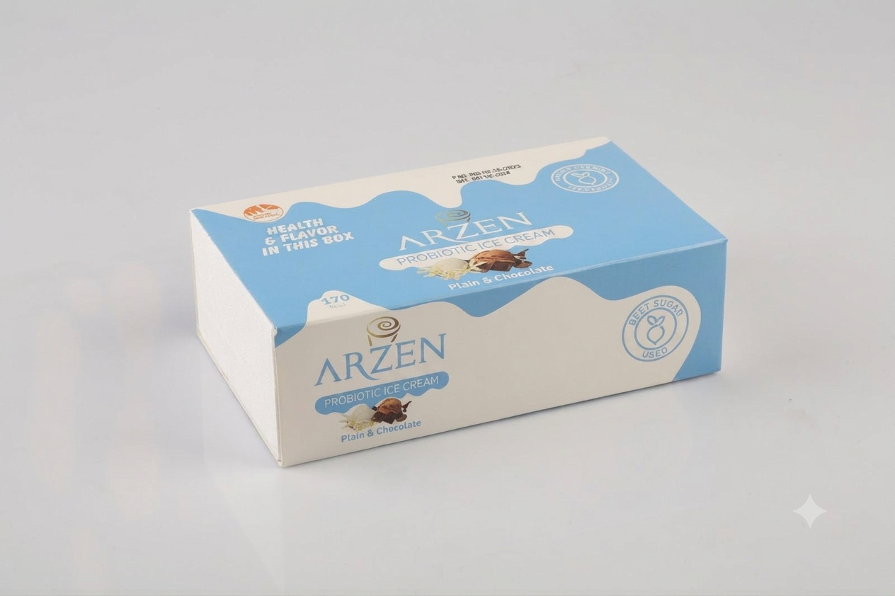 Functional ice cream range